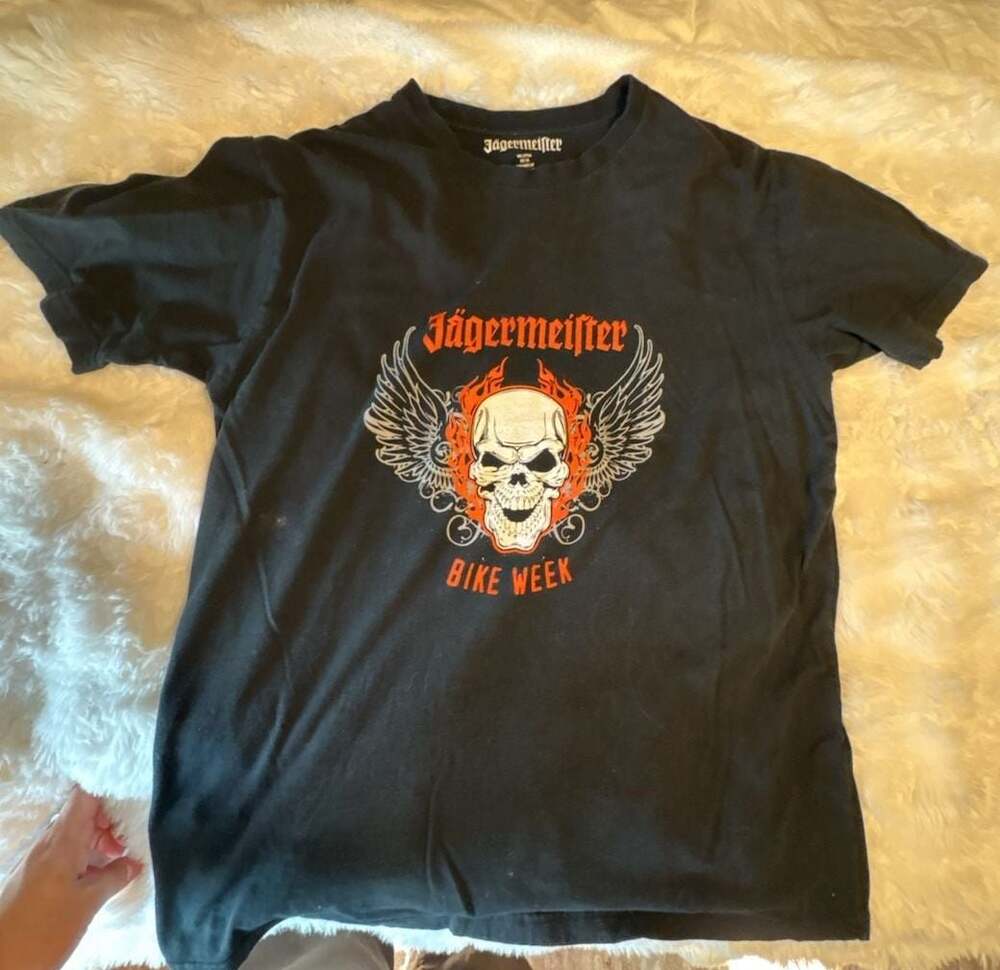 Jägermeister Bike Week Skull Graphic T-Shirt